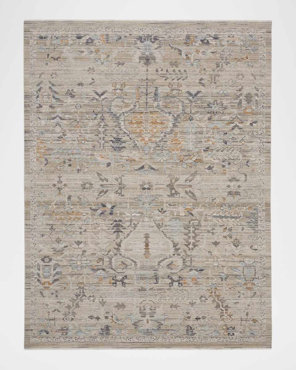 Lynx Taupe Power-Loomed Rug, 9' x 12'